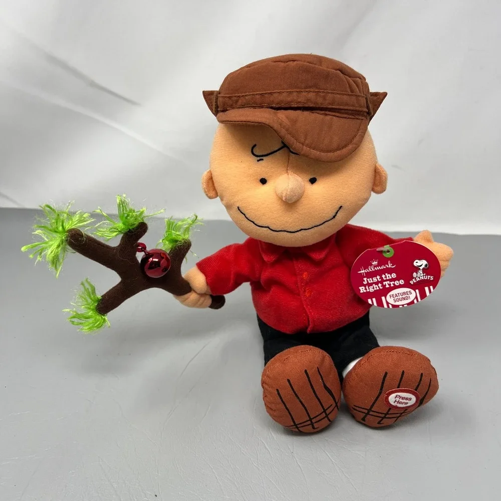 Hallmark Peanuts Charlie Brown Just the Right Tree 9